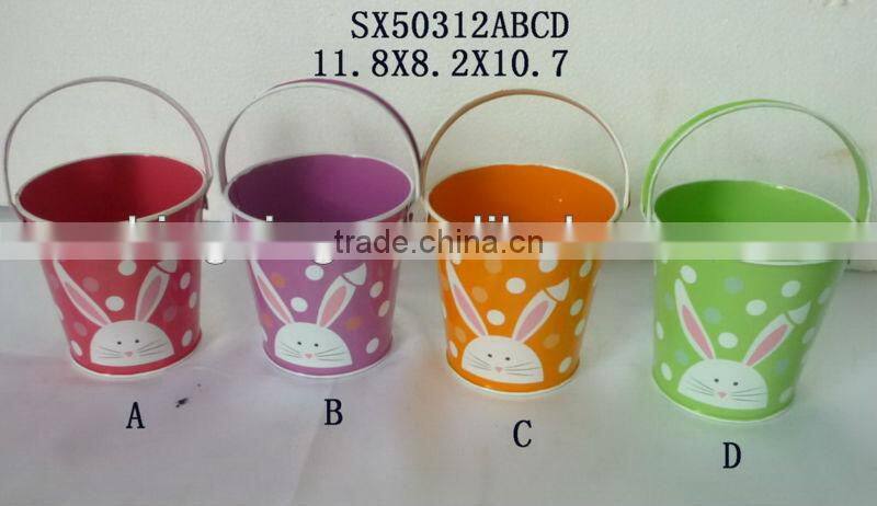 Christmas Metal Flower Pots