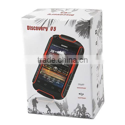 V5 Shockproof Smart Phone Android 4.0 MTK6515 1.0GHz WiFi 3.5 Inch Capacitive Screen
