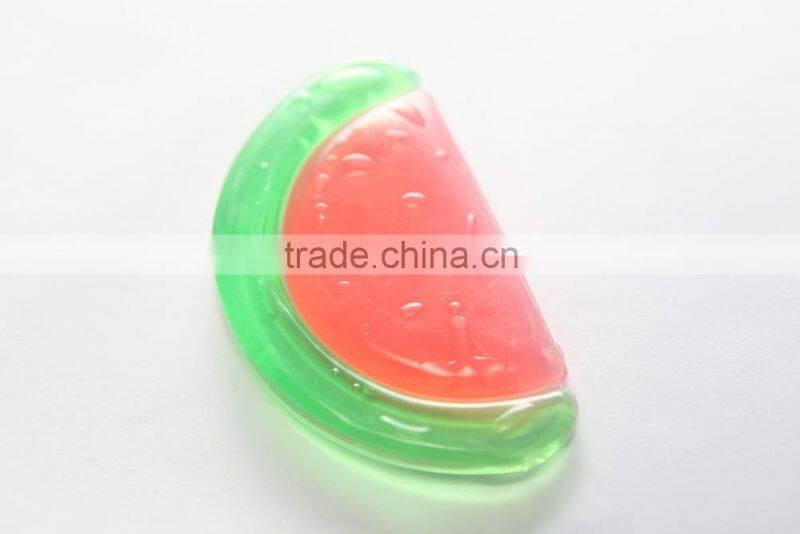 Double colored cool teether water filled teether
