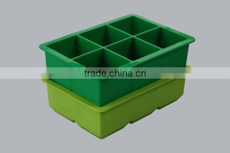 summer promotion silicone ice cube tray,popular perfect king square silicone ice cube tray,fridge promotion gift ice cube tray