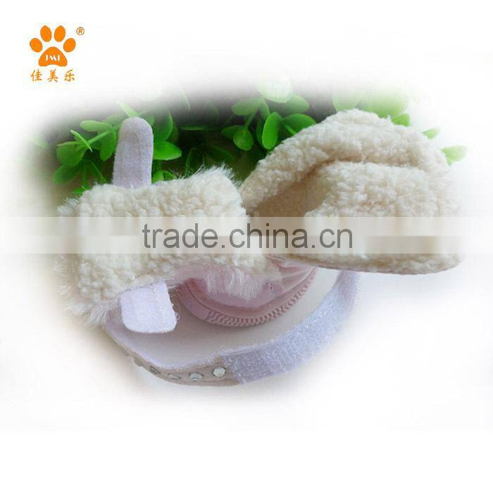 JML 2014 New Fshionable Winter Dog Boots Pet Shoes Dog Slippers