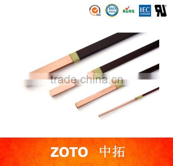 AIW square section Cu enameled wire