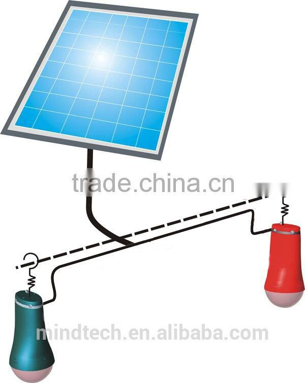 hot sale solar led light, home light, emergency and portable lantern with 2pc light and mobile charger--MRD405