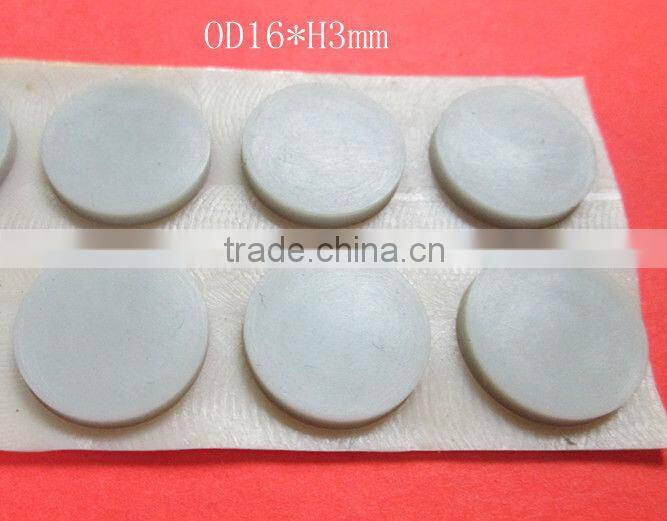 Round adhesive rubber feet