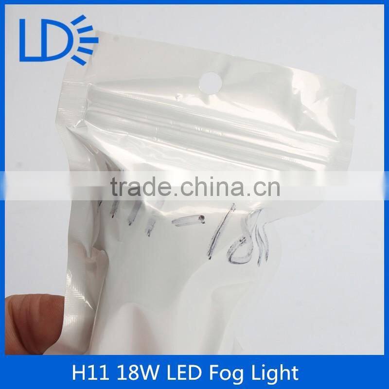 High power LED fog light H11 18W car head lamp led lamp fog