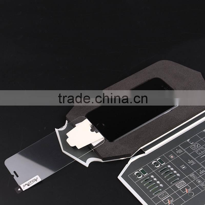 Atouchbo 9H Clear Tempered Glass Screen Protector with easy installation for iphone