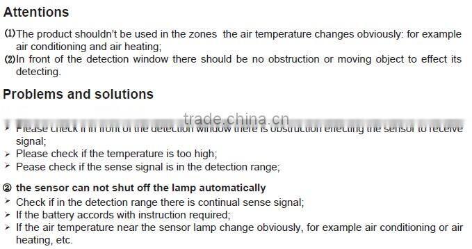 2013 new motion sensor wall pir street light esl-16