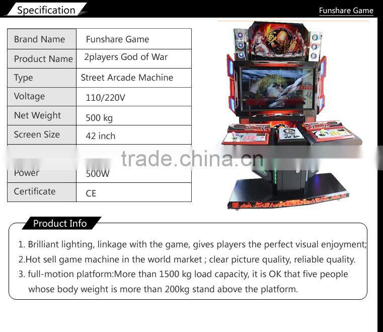 2players street fighter arcade machine/street fighter 2 arcade machine/street fighter video game machine/indoor street arcade