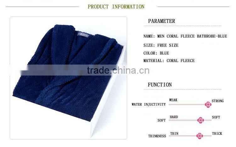 cheap blue heated towel bathrobe, bathrobe factory