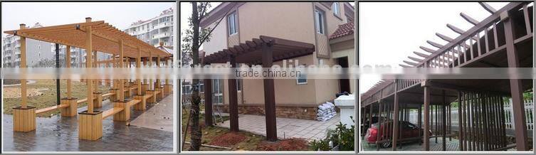 Embossing WPC Decking Board , WPC Crack-Resistant Decking , Composite Wood Boards