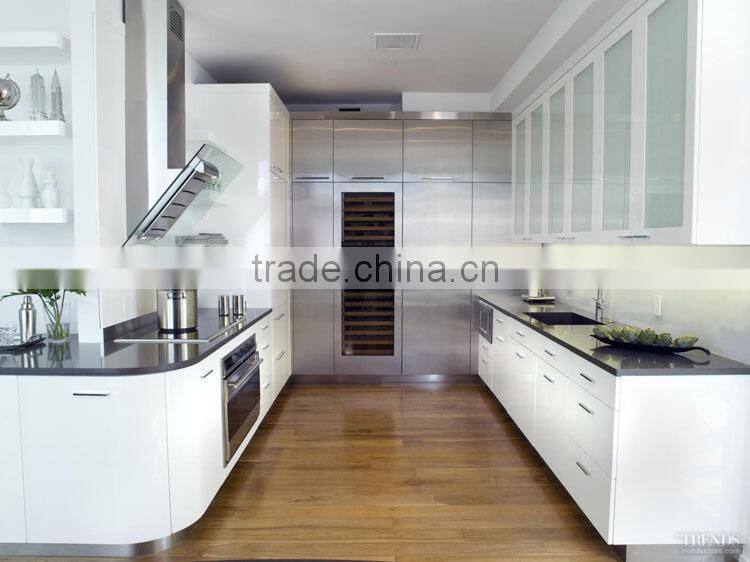 2015 Fashionable Baking Painting Kitchen Cabinets