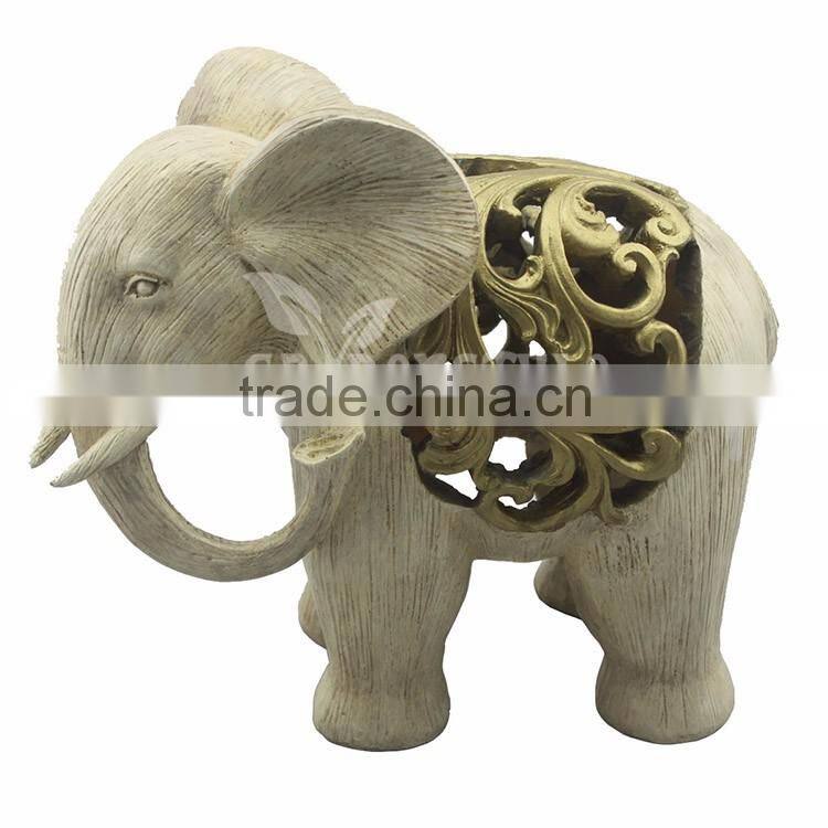 rohs led lights elephant Figurine light , new brand name led light, Resin material led light product