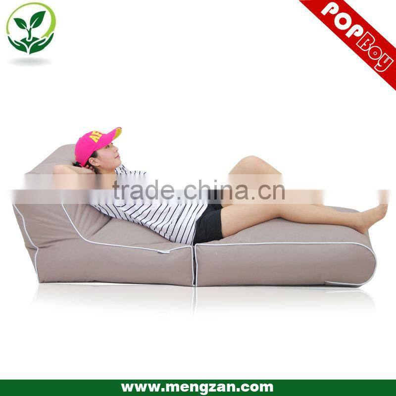 Modern style Foldable Reclining bean bag bed, Outdoor portable bean bag couch