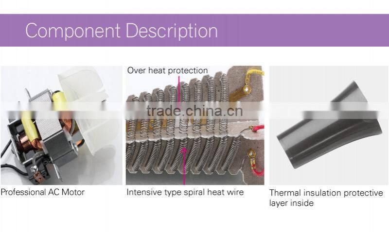 1800-2000W AC motor hair dryer. Variable speed Professional hair dryer