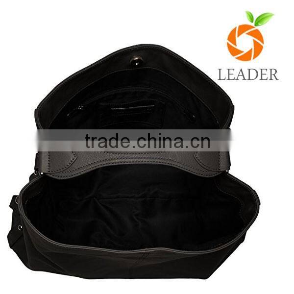 Custom made genuine leather designer handbag logos