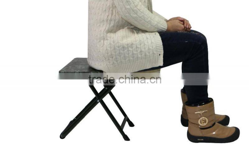 Hot sale Folding chair /military training chair with writing table
