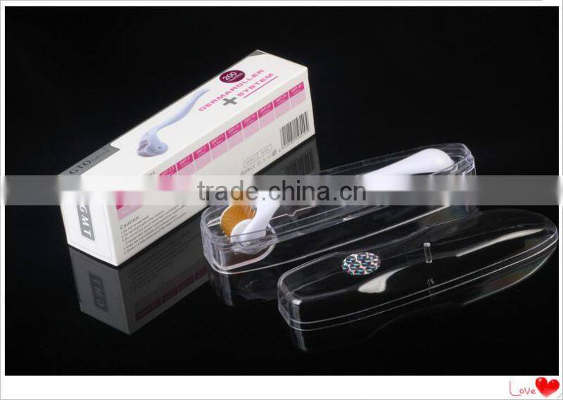 GTO 200 needles skin roller derma roller for face messager