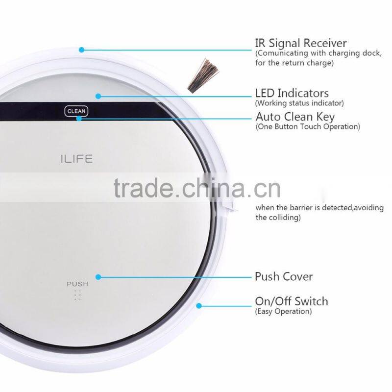 ILIFE V5 Intelligent Robotic Vacuum Cleaner Robotic margic Floor washing Cleaner mop cleaner