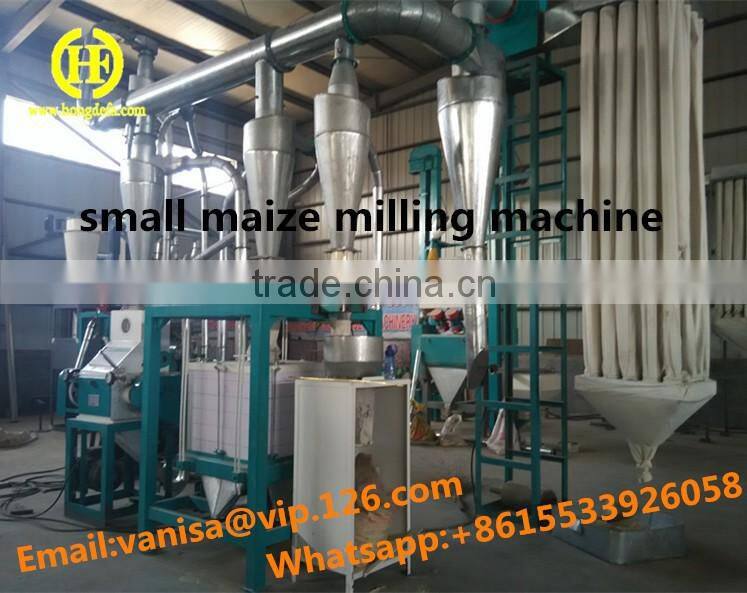 Small Capacity Corn Flour Milling Mill Machine