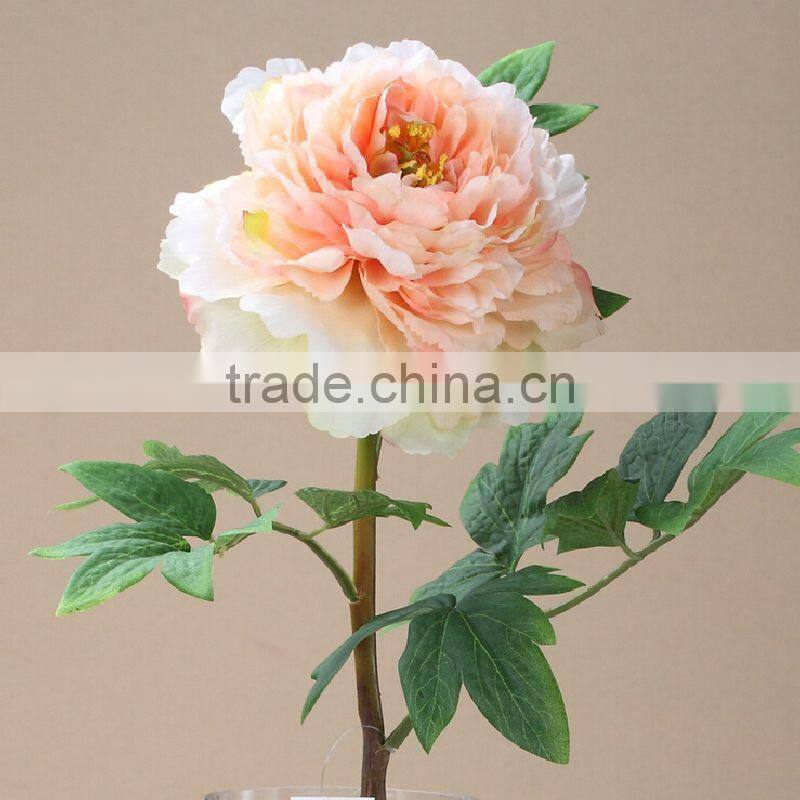 High simulation plastic silk Peony / artificial flowers / Fake Queen Peony