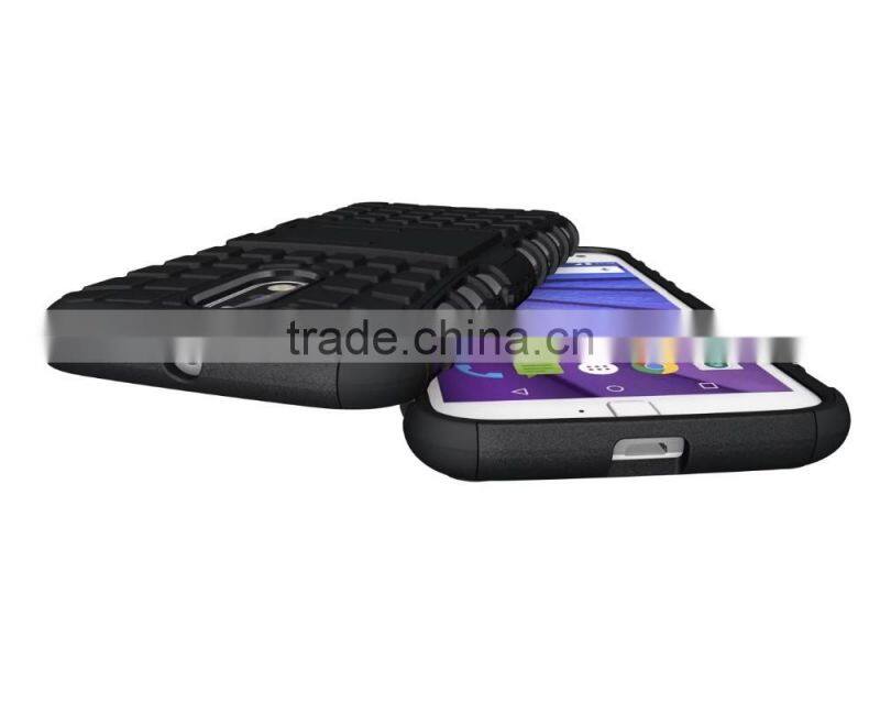 For MOTO G4 PLAY Armor CASE Heavy Duty Hybrid Rugged TPU Impact Kickstand ShockProof Tyre CASE COVER TANK COVER CASE