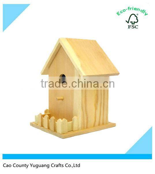 Custom Christmas Decorative Wooden Bird House