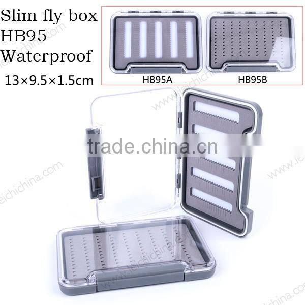 exclusive easy grip silicone foam Fly fishing Box