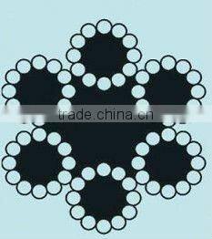 6x12+7FC steel wire rope