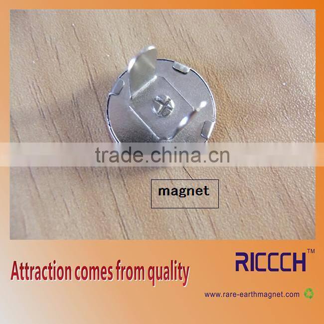 18mm Button MG Silver Handbag Bag Magnetic buckle