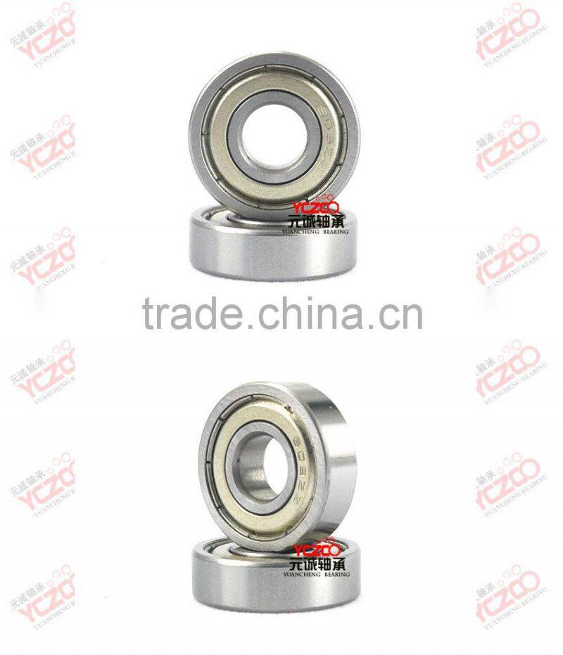 YCZCO excellent 9*24*7 mm 609zz deep groove ball bearing