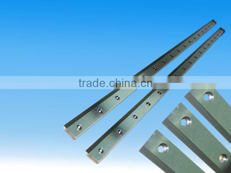 Sheet metal cutting machine blades for guillotine shears
