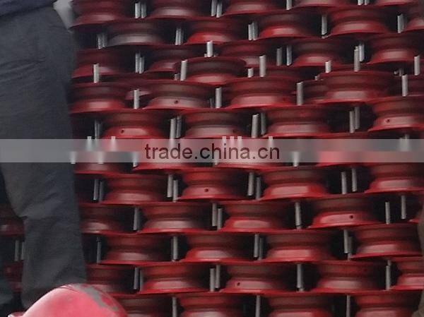 4 to 16 inch steel and PP wheelbarrow hub with bearing or Nylon bore