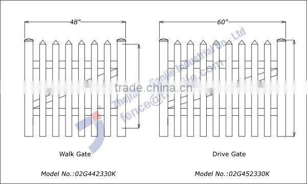 Free Maintenance PVC Slat Fence