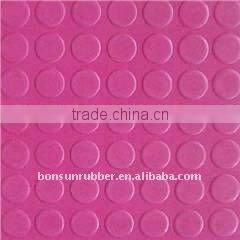 from 3mm to 6mm thickness Round button rubber sheet