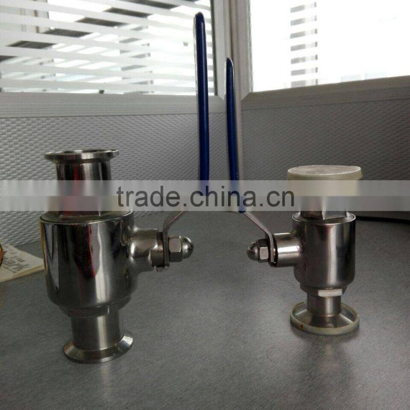Hot sale 3 inch stainless steel 304 food grade sanitary ball valve