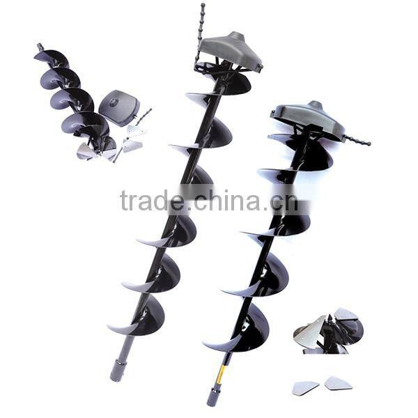 earth auger drill bits for powered earth digging machine