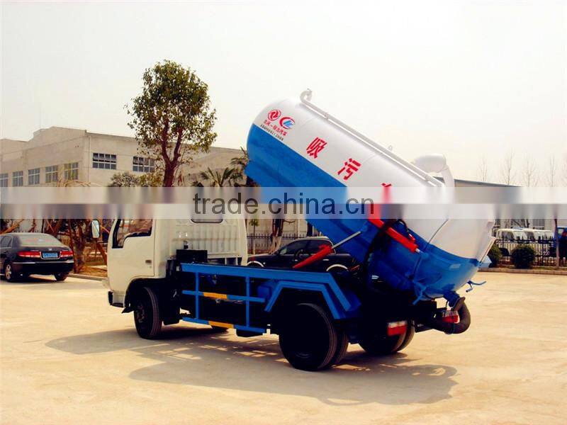 chinese famous brand 4000l dongfeng sewage trucks for good sale