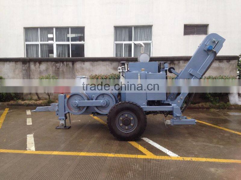 220KN Overhead stringing equipment hydraulic cable puller