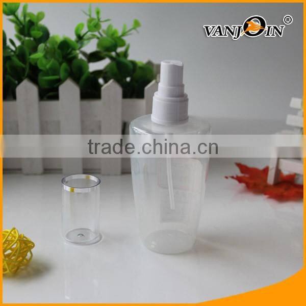 5 oz Transparent PET Liquid Spray Bottle