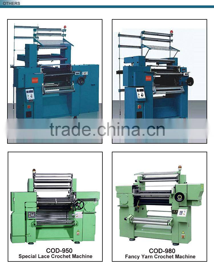 CREDIT OCEAN automatic lace crochet machine