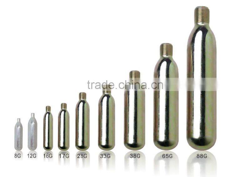 16 gram CO2 air cartridges Threaded Inflator 16g