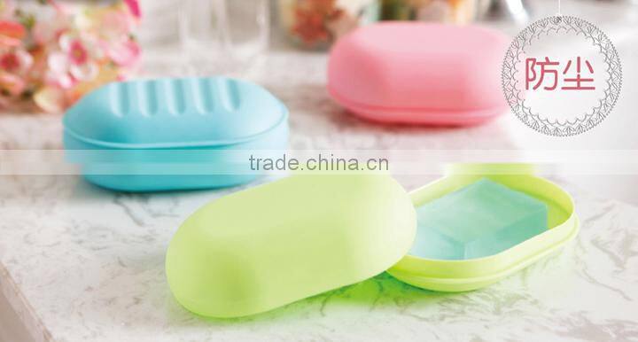 Soap Dish Case Holder Container Box F Home Travel Outdoor Hiking Camping Plastic