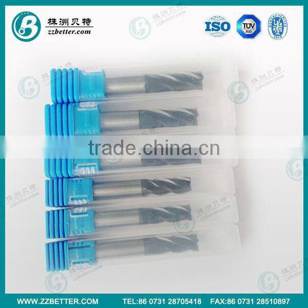 4EL tungsten carbide end mills