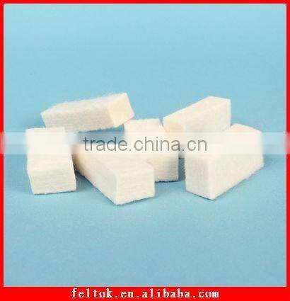 100% wool felt seals red gluing gasket