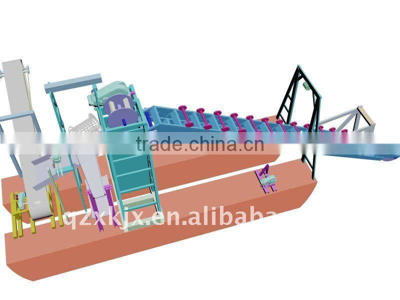 Mini Sand Bucket Chain Dredging Boat for Sale