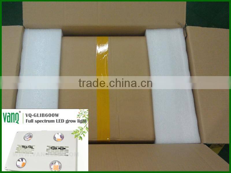 600 watt led grow light with aluminium reflector lamp shade