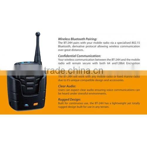 BT-24HD1 64bit encryption Bluetooth Wireless Microphone for Mobile Vehicles Radios