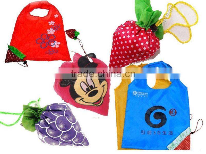promotional nylon foldable shopping bag