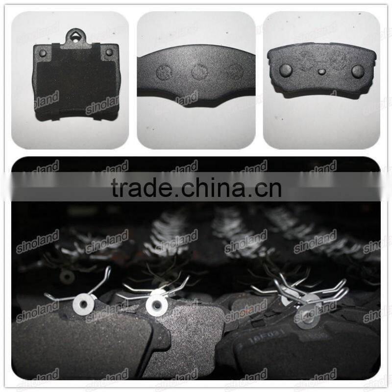 Auto brake system spare parts car friction pad