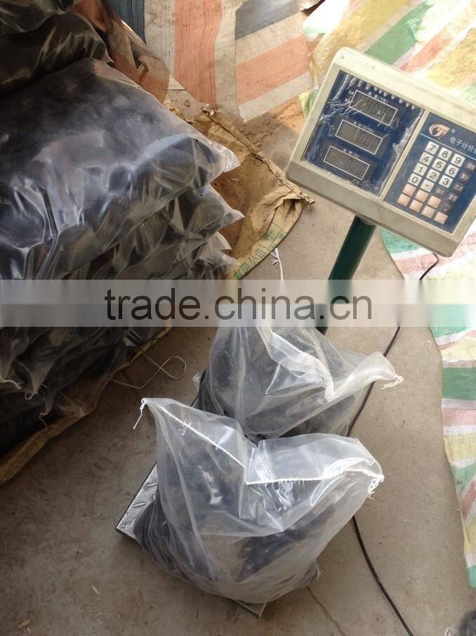 Black Polished River Pebbles Stone